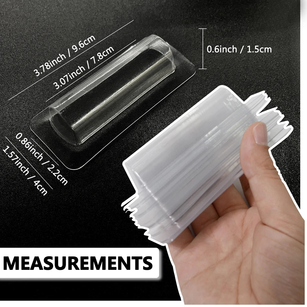 50/100pcs Money Card Holder Wi - огляд і ціна Plastic Dome Clear