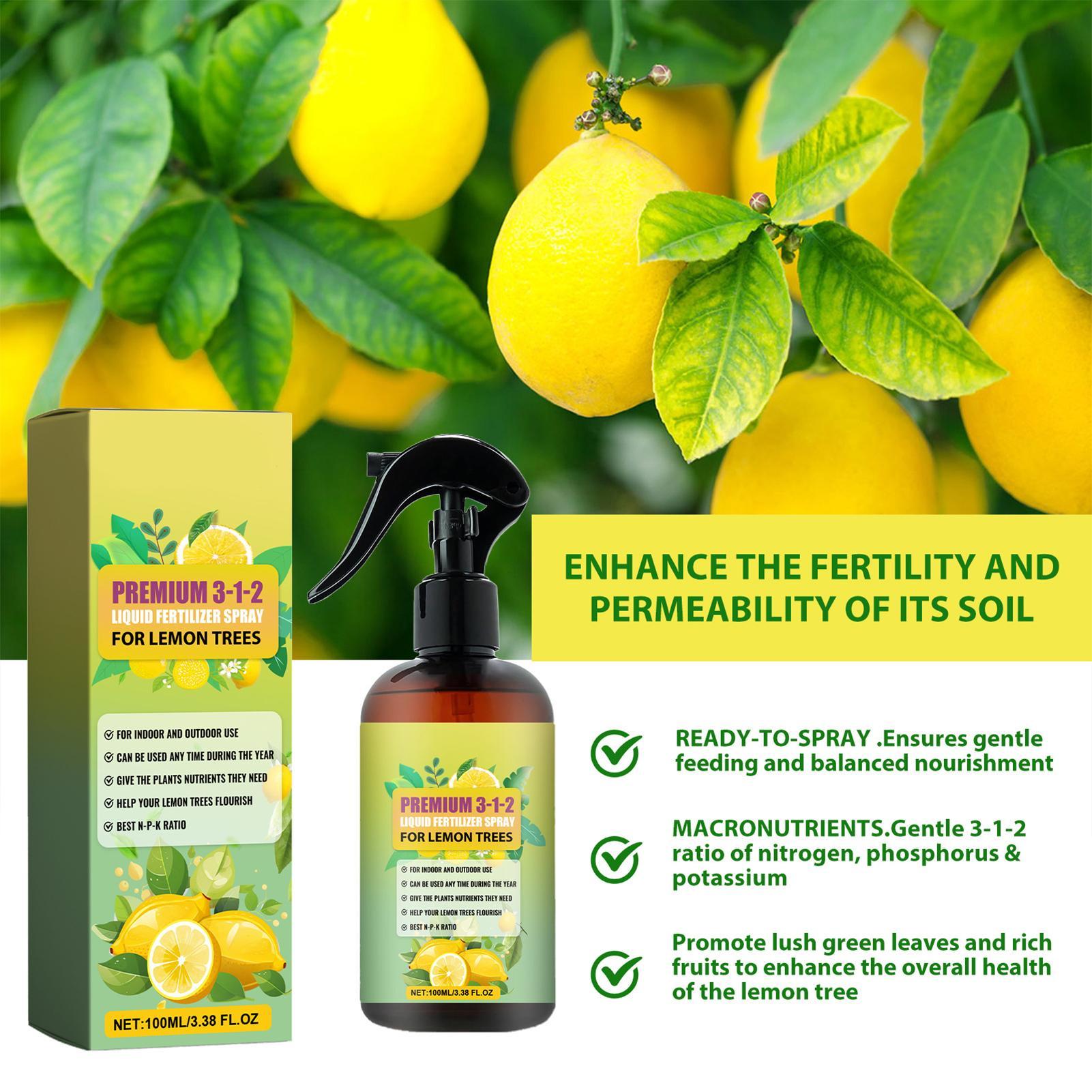 100ml Lemon Tree Fertilizer Le - огляд і ціна Root Stimulator Liquid