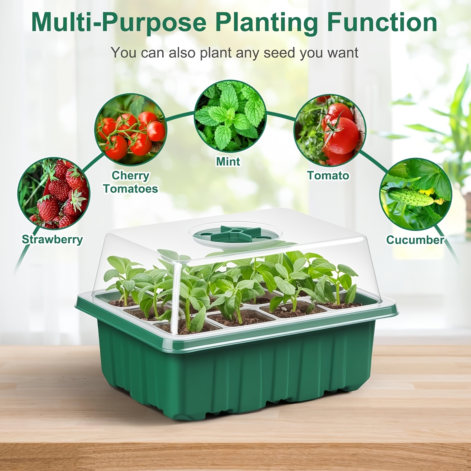 Heavy Duty Seed Starter Kit, P - огляд і ціна Humidity Dome Kit