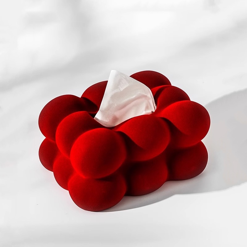 Flocked Tissue Box Geometrical - огляд і ціна Agar Tissue Culture