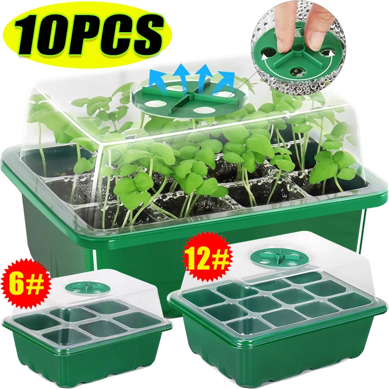 6/12 Grids Growing Starting Nu - огляд і ціна Humidity Dome Kit