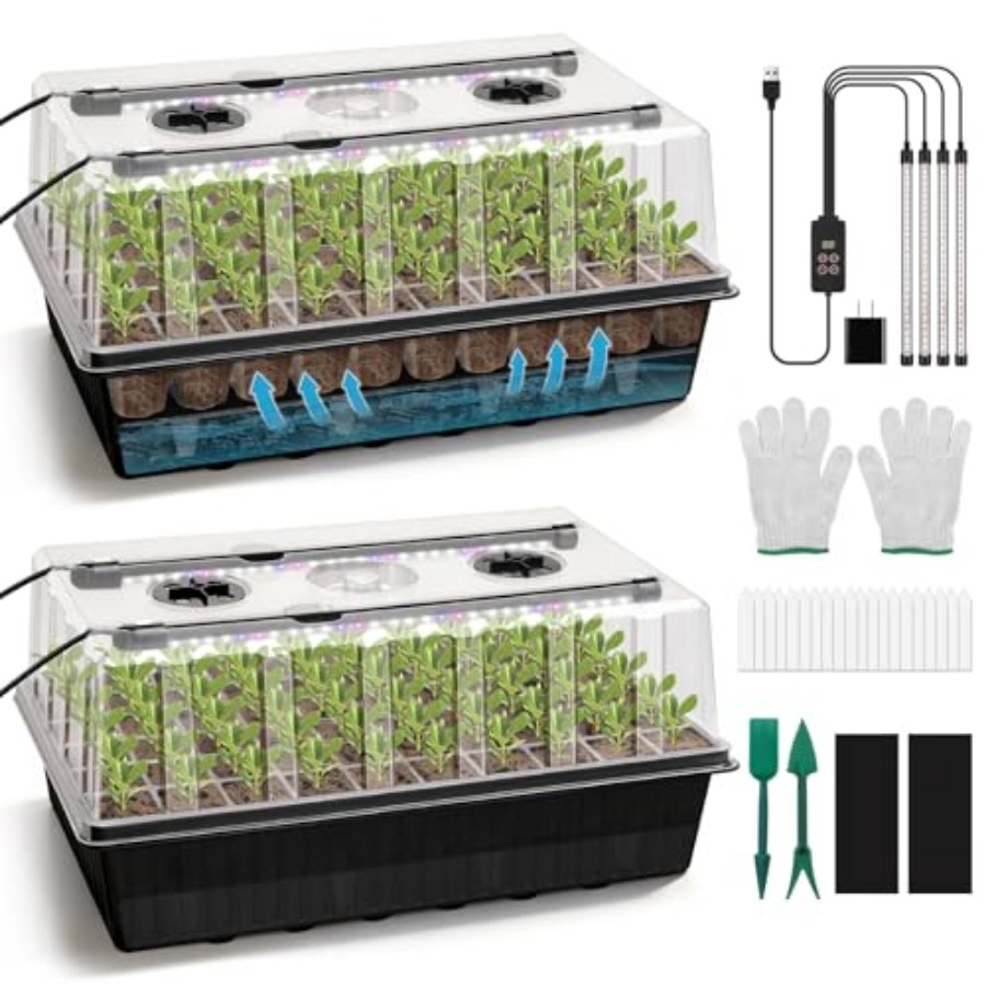 120-Cell Self-Watering Seed St - огляд і ціна Humidity Dome Kit
