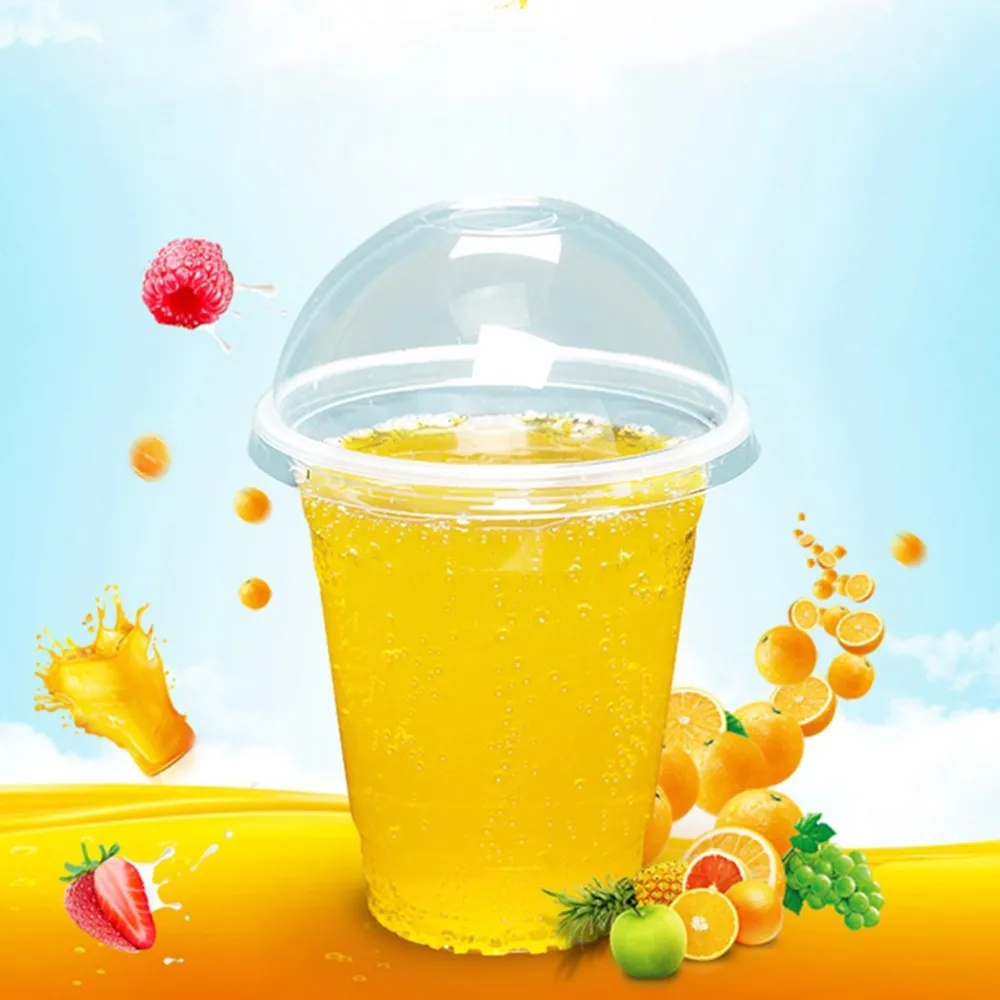 50Pcs 360ml/380ml/500ml Dispos - огляд і ціна Plastic Dome Clear
