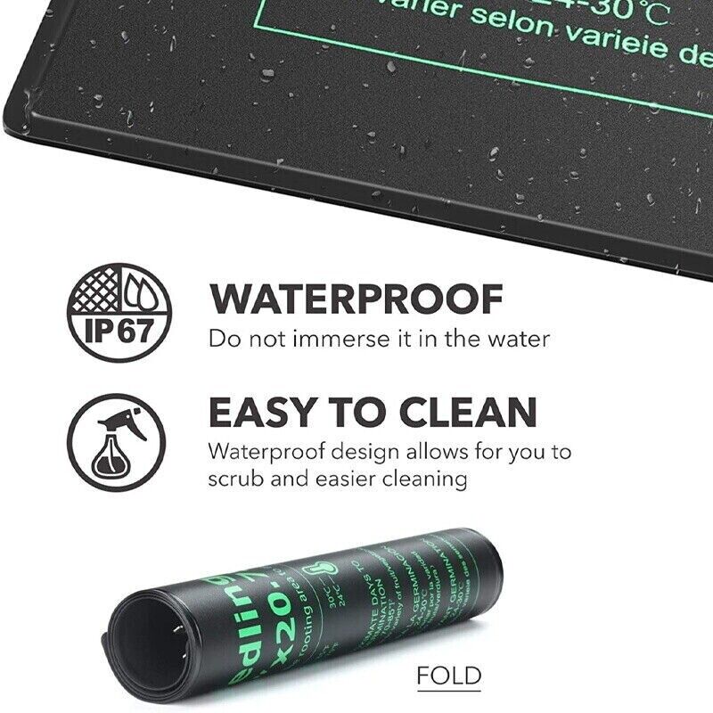 LERWAY 21W Seedling Heating Ma - огляд і ціна Heat Mat Seedling