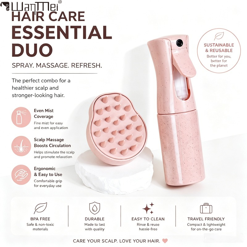 Hair Care Set Refillable Fine  - огляд і ціна Misting Bottle Fine