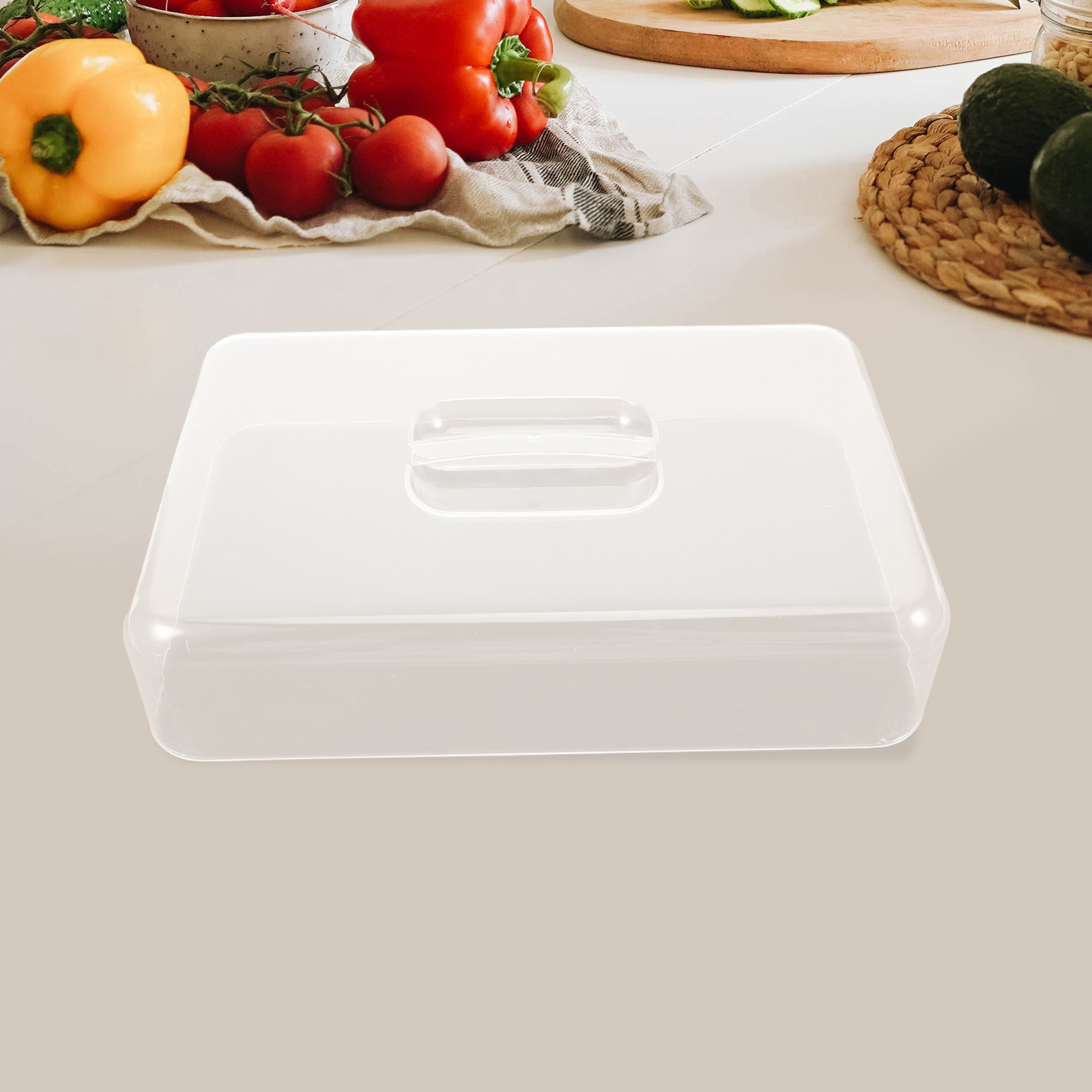 2Pcs Clear Acrylic Rectangular - огляд і ціна Plastic Dome Clear