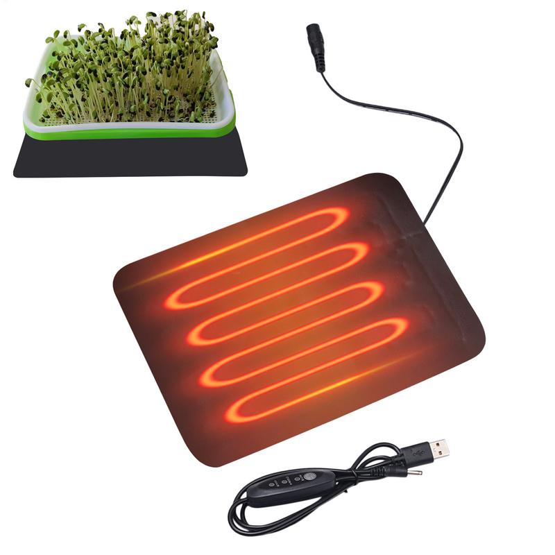 Seedling Heat Mat Indoor Plant - огляд і ціна Heat Mat Seedling