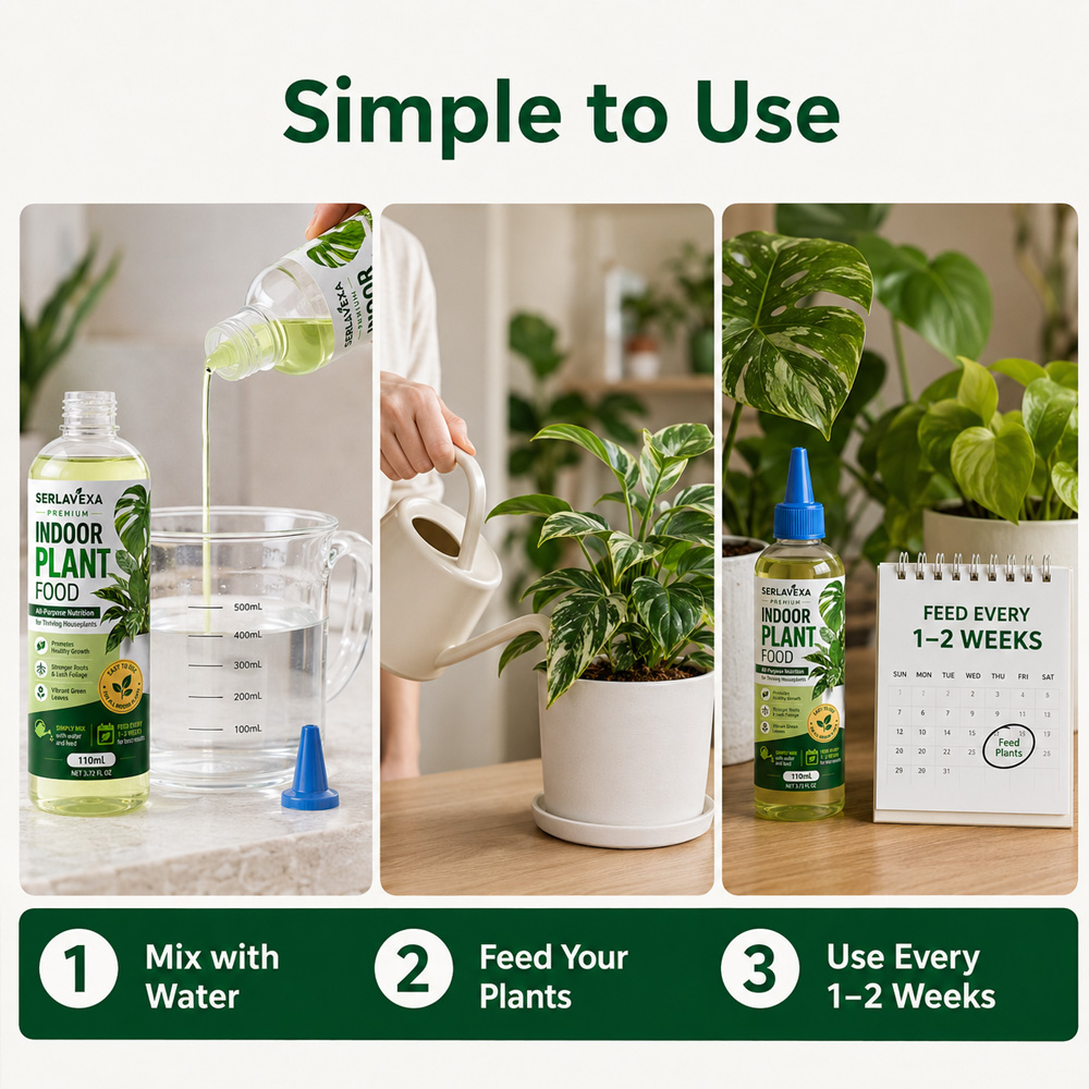 SERLAVEXA Indoor Plant Food 11 - огляд і ціна Root Stimulator Liquid