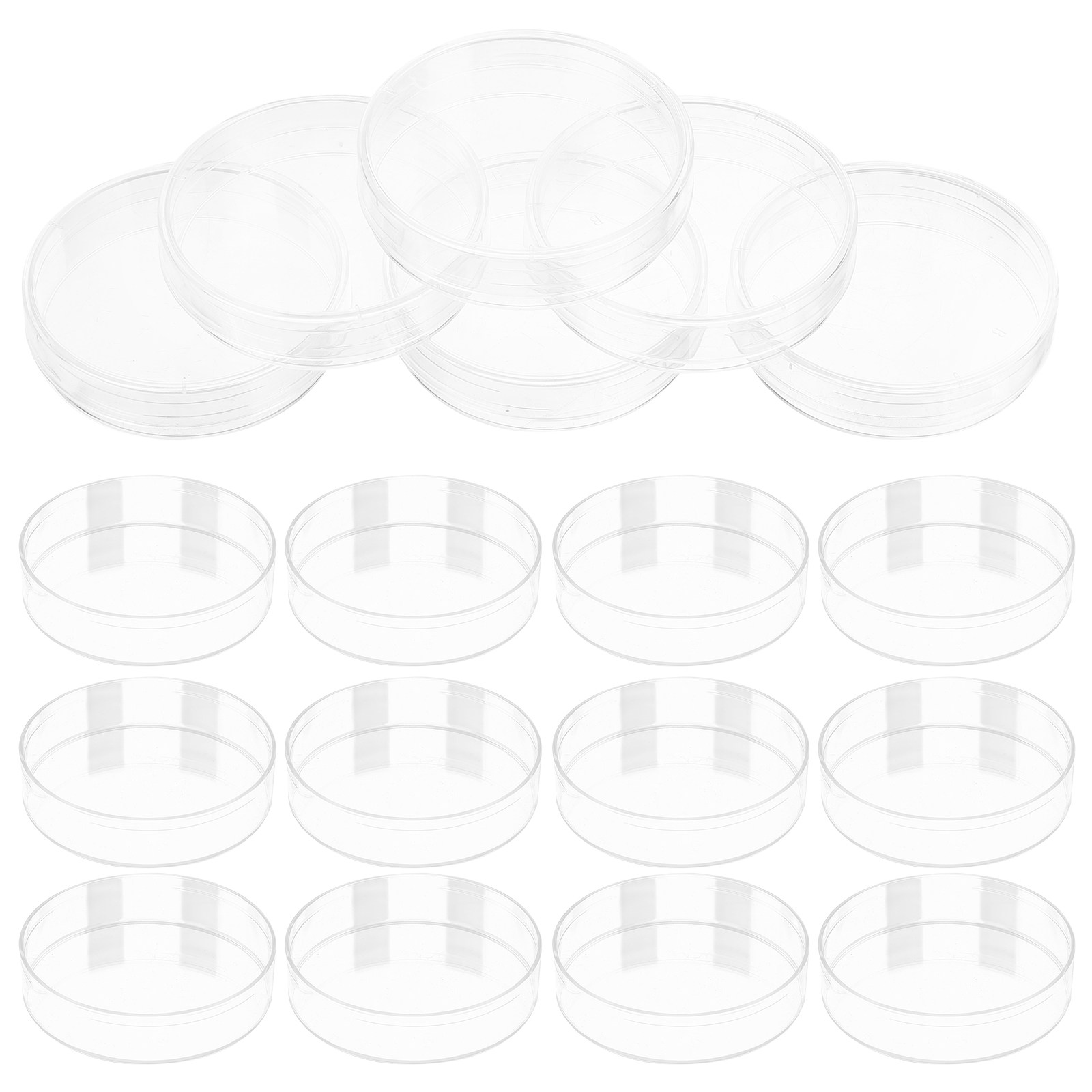 30Pcs Petri Dish Clear Plastic - огляд і ціна Agar Tissue Culture