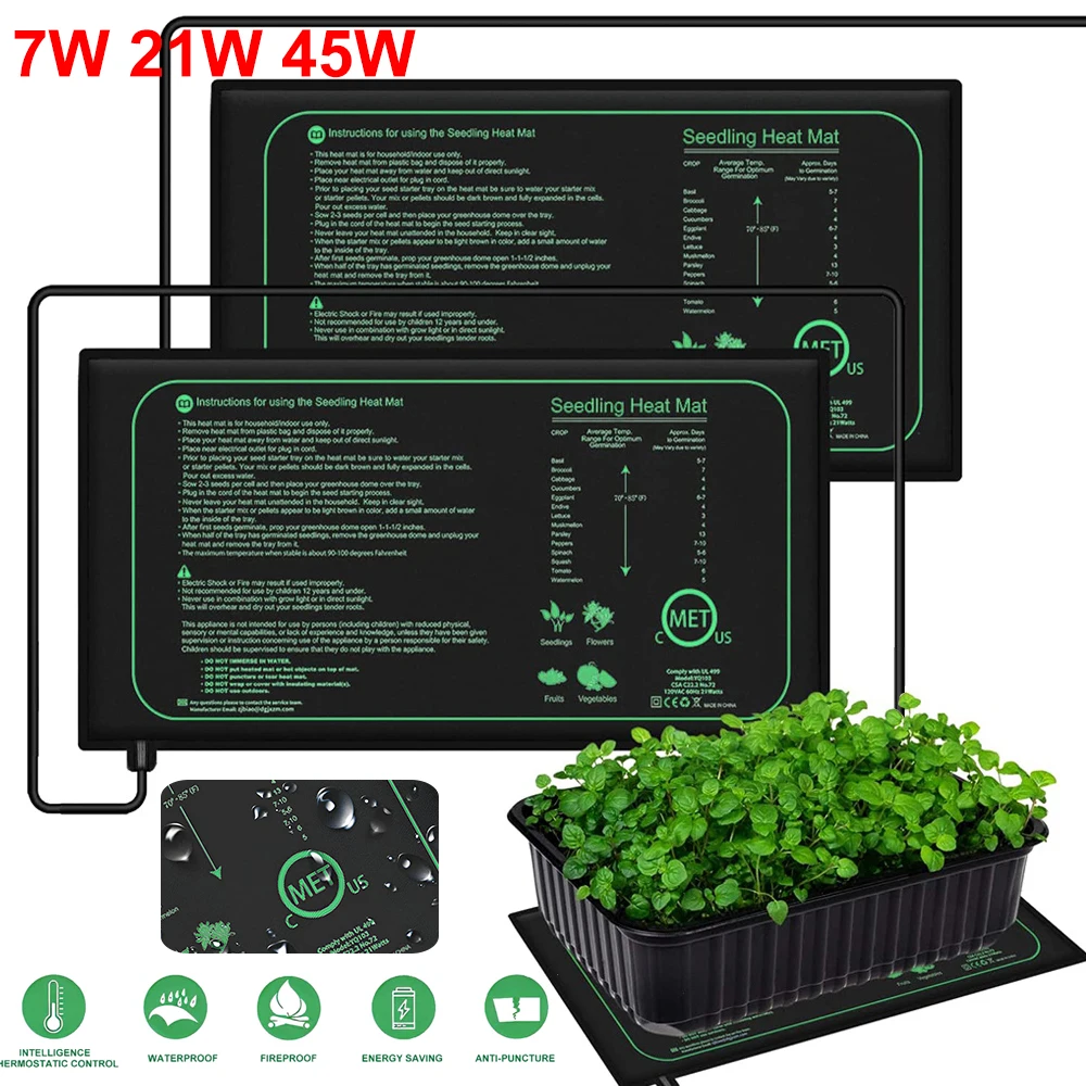 10/25/50CM Seedling Heat Mat I - огляд і ціна Heat Mat Seedling