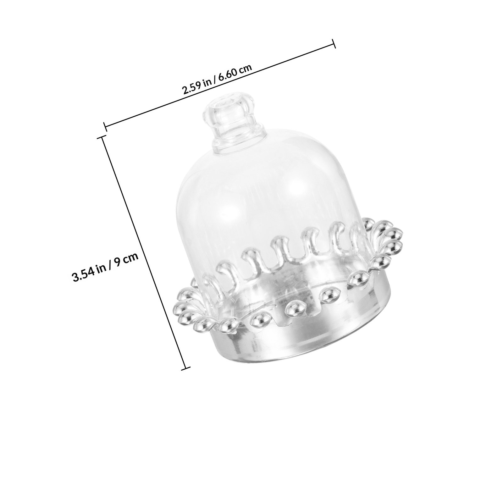12Pcs Cake Stands Dome Cover T - огляд і ціна Plastic Dome Clear